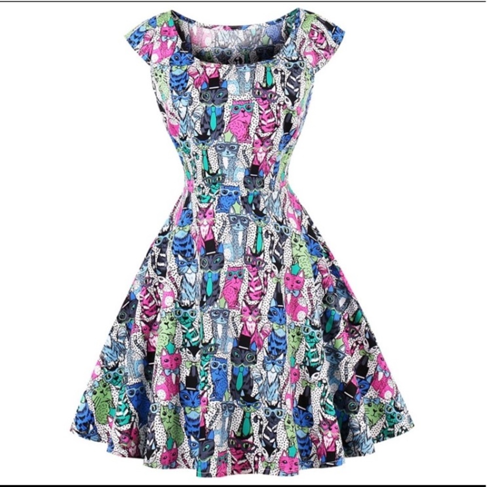 😸😽😻Cat Lady Dress😽😸😻